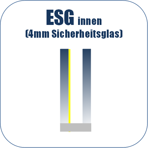 ESG Sicherheitsglas 4mm